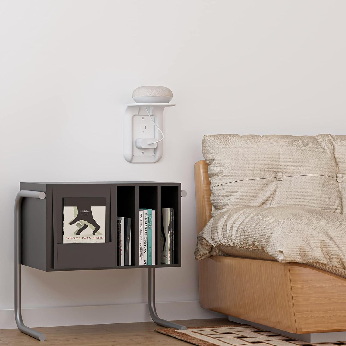 Estante de Pared WALI, Soporte Duplex, Organizador OLS001-W