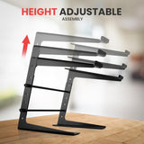 Soporte portátil ajustable para laptop PLPTS25.5 Pyle