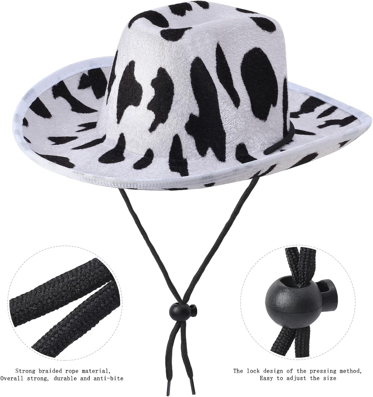 Disfraces bufanda y sombrero para mascota talla única