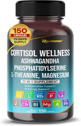 Suplemento CORTISOL WELLNESS: Magnesio, Ashwagandha, 150 Caps
