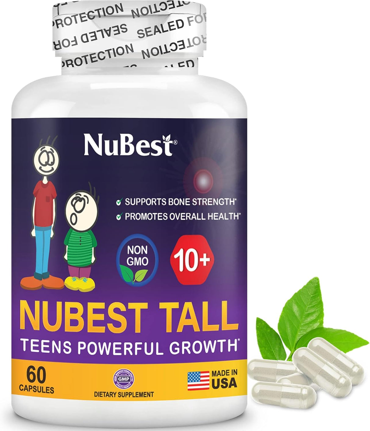 Suplemento de Crecimiento NuBest Tall 10+, 12 Paquetes