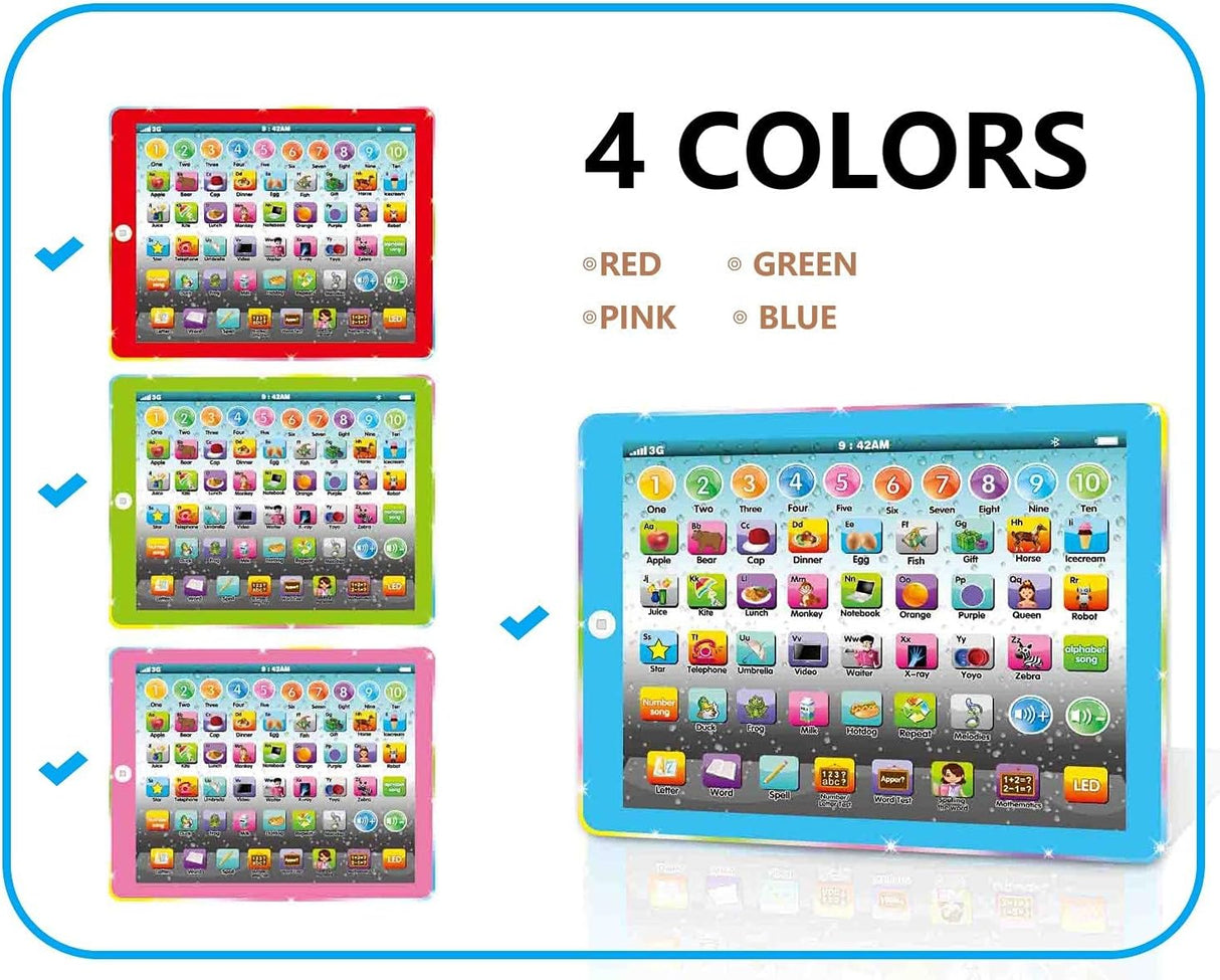Tableta Educativa para Niños - Interactiva con Música y Números