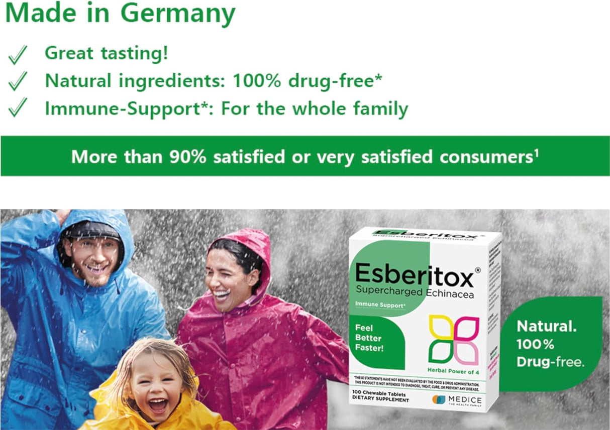 Suplementos Herbales Refuerzo Inmune Echinacea Supercharged