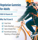 Gomitas de Vitamina D3 Nordic Naturals 120 1000 IU