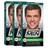 Color de cabello para hombres marrón oscuro (paquete de 3)