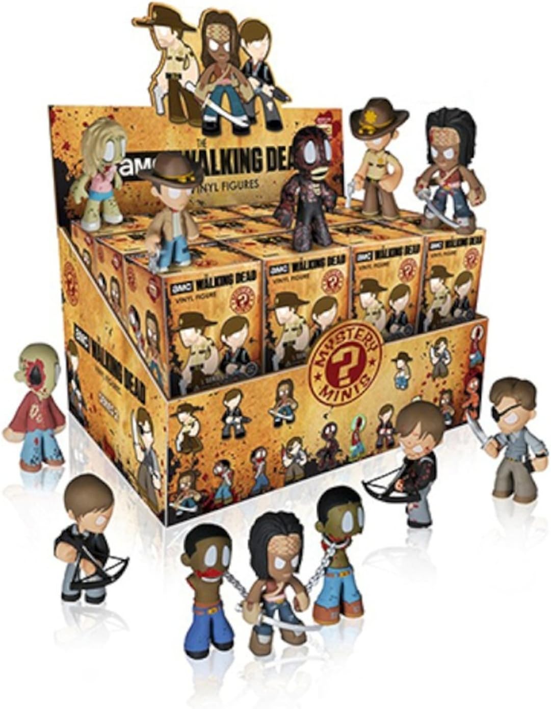 Figura de colección Mini Mystery Walking Dead Serie 2