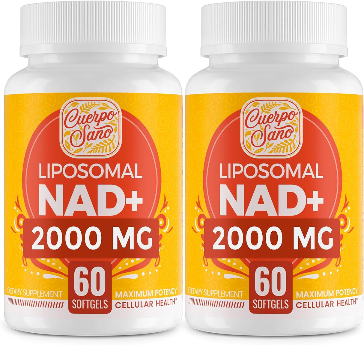 Suplemento Liposomal NAD 2000 MG Alta  Potencia NAD
