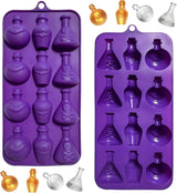 Moldes de Chocolate Halloween 3D, Silicona, 2 Piezas, Gummy