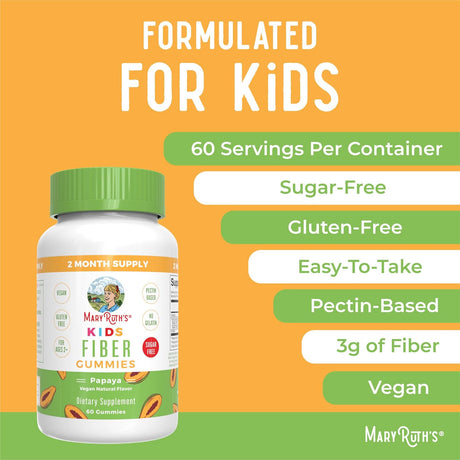 Suplemento nutricional sin azúcar prebiótico, para niños