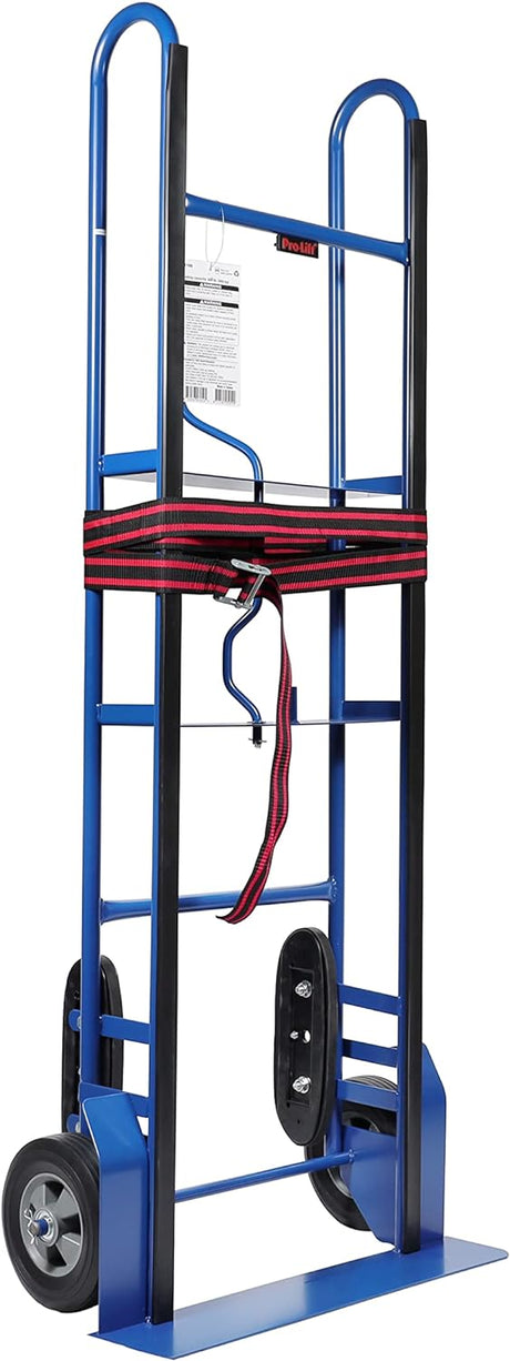 Carretilla Industrial Pro Lift, Capacidad 800 lbs, Mango Vertical