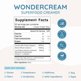 Suplemento en polvo WonderCow: Crema, sin azúcar, keto.