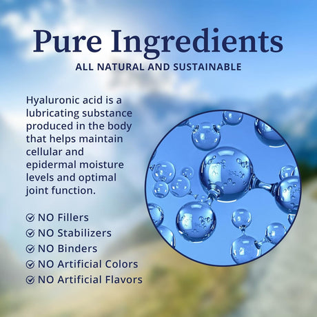 BioPure Solución líquida de ácido hialurónico