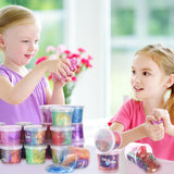 Kit de Slime Galáctico, Juguete Antiestrés para Niños