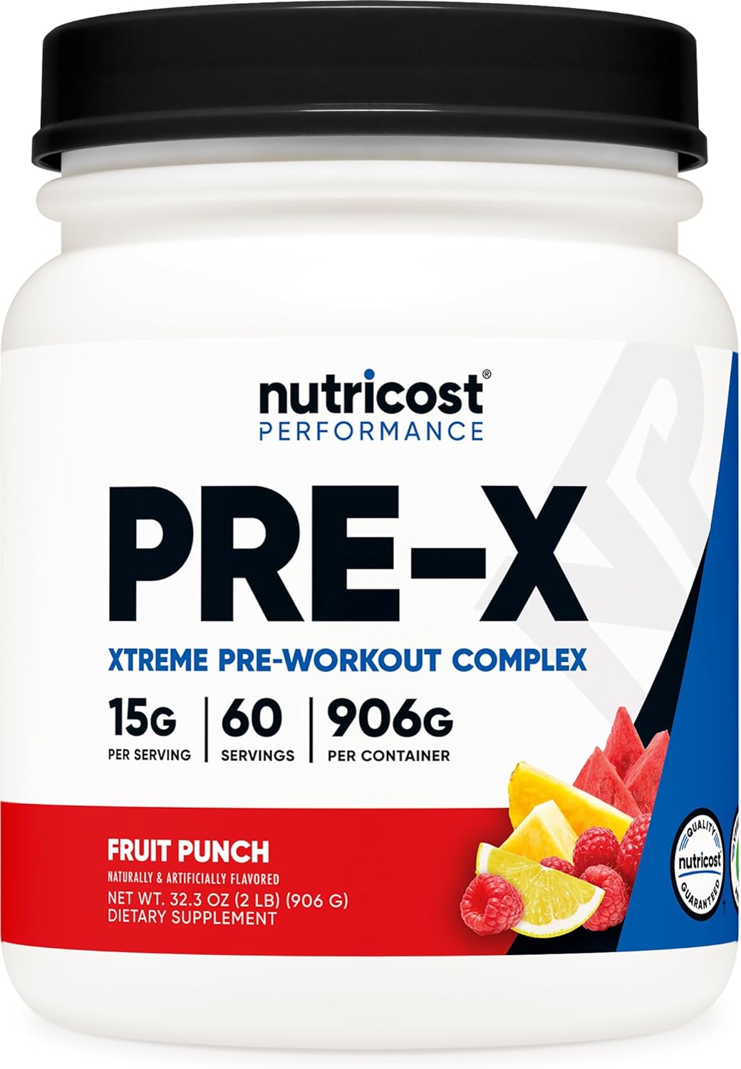 Complejo Pre-Entrenamiento Vegetariano, Sin OMG/Gluten, Ponche de Frutas