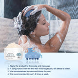Exfoliante para el cuero cabelludo tratamiento con picazón
