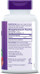 Comprimidos de Melatonina Rápida Natrol - 5 mg 60 Uds.