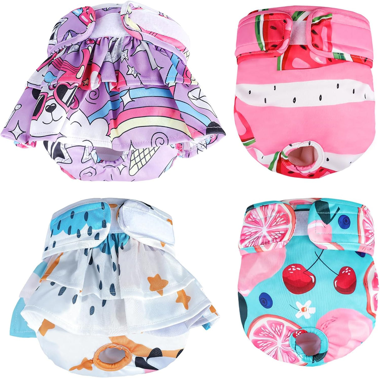 XPCARE Pañales lavables para perras con broches ajustables