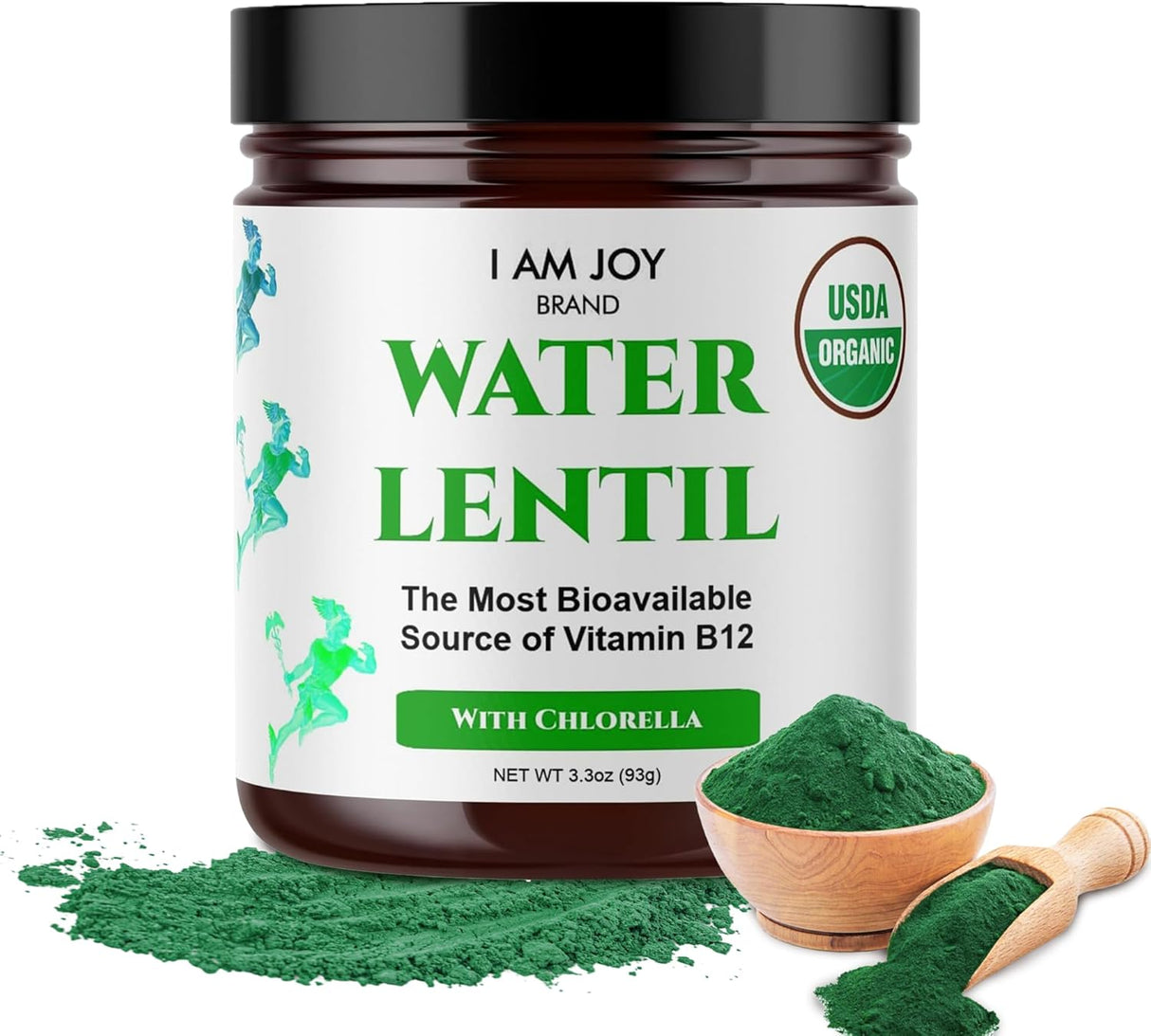 Polvo de proteína de lentejas de agua  de vitamina B12