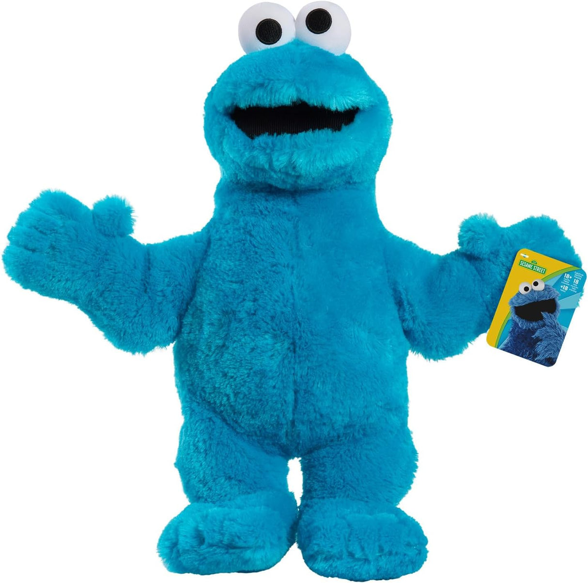 Muñeco de peluche Cookie Monster, Sesame Street, 18 pulgadas