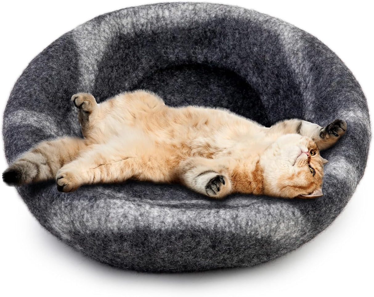 Cueva de Gato de Lana Merina Eco-Friendly - Woolygon - Plegable