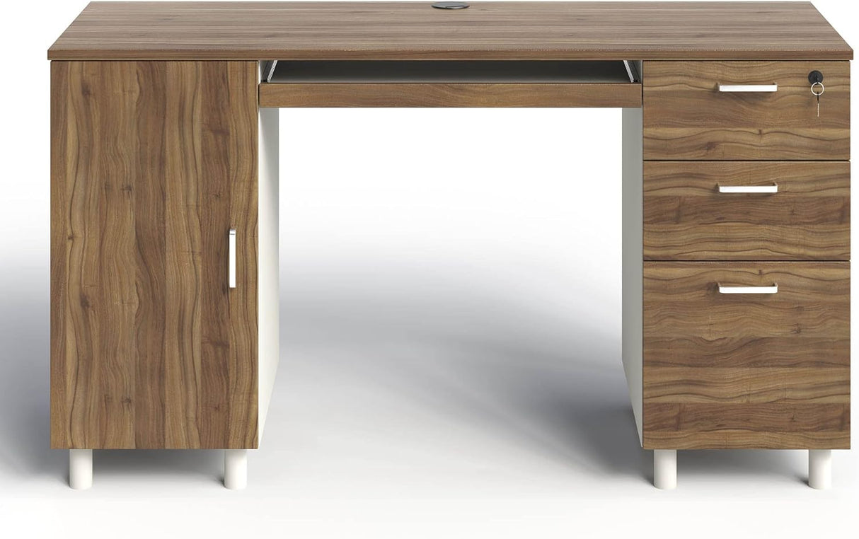 Escritorio Venice - Crafts & Comfort, 3 Cajones, Soporte CPU