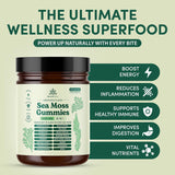 Gomitas de Sea Moss 16 en 1 - Ashwagandha, Búfalo, Diente de León