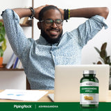 Suplemento de Ashwagandha 4500 mg Piping Rock 240 Cápsulas