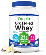 Proteína en polvo 2 sabores 12 unidades De Orgain Grass