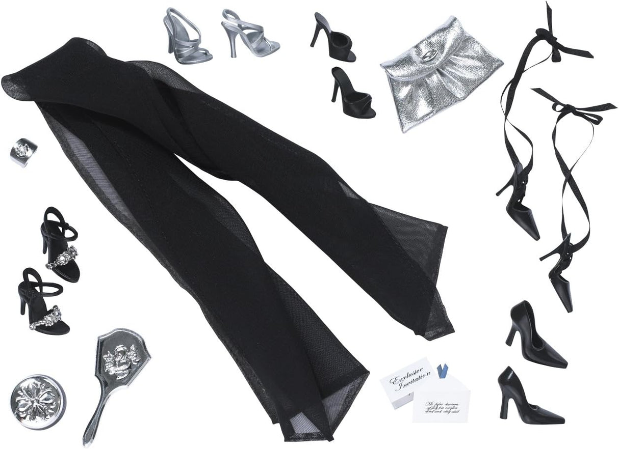 Barbie Pack de Accesorios Nocturnos Básicos para Mujer