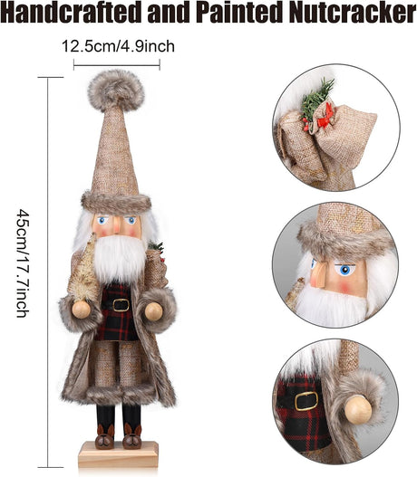 Figuras de Nutcracker de Navidad 15 - Decoración Festiva