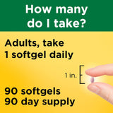 Suplemento de Vitamina B12 1000 mcg, Nature Made, 90 cápsulas