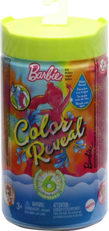 Barbie Muñeca Revelación y Accesorios, Serie Tye-Dye, 6 Sorpresas