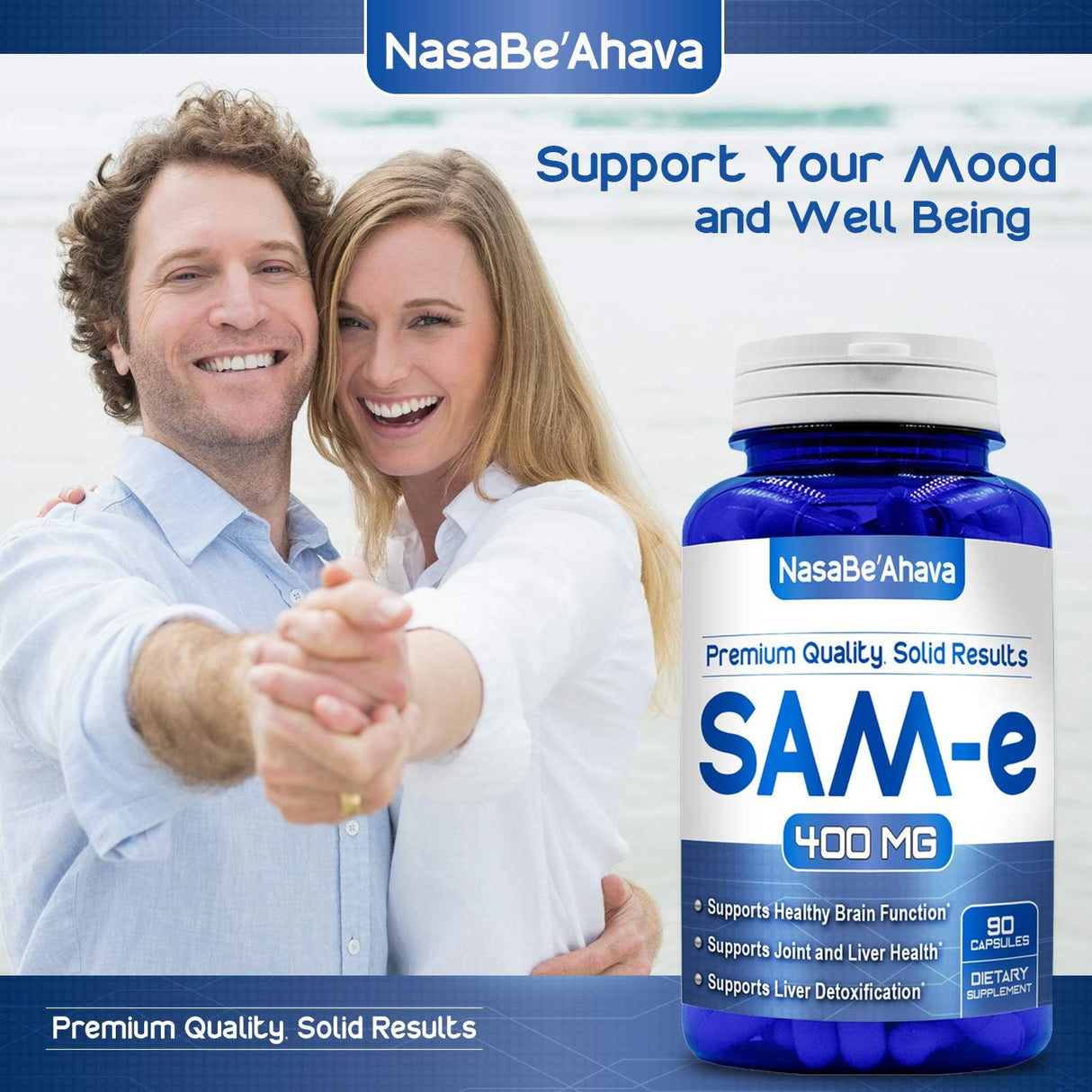 Suplemento SAM-E 400mg | Apoyo Articulaciones y Ánimo