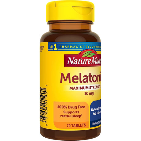 Suplemento dietético para un sueño reparador de melatonina