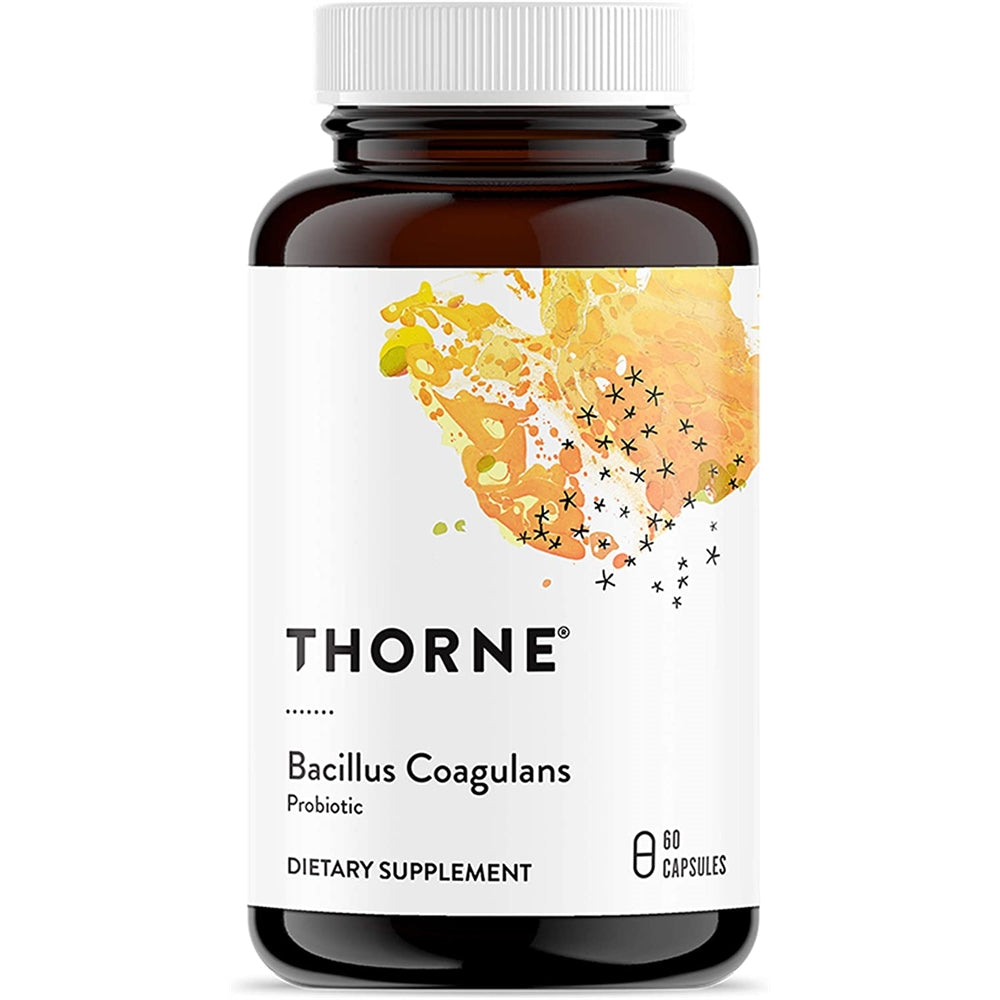 Suplementos Thorne Bacillus Coagulans Probiótico 60 cápsulas