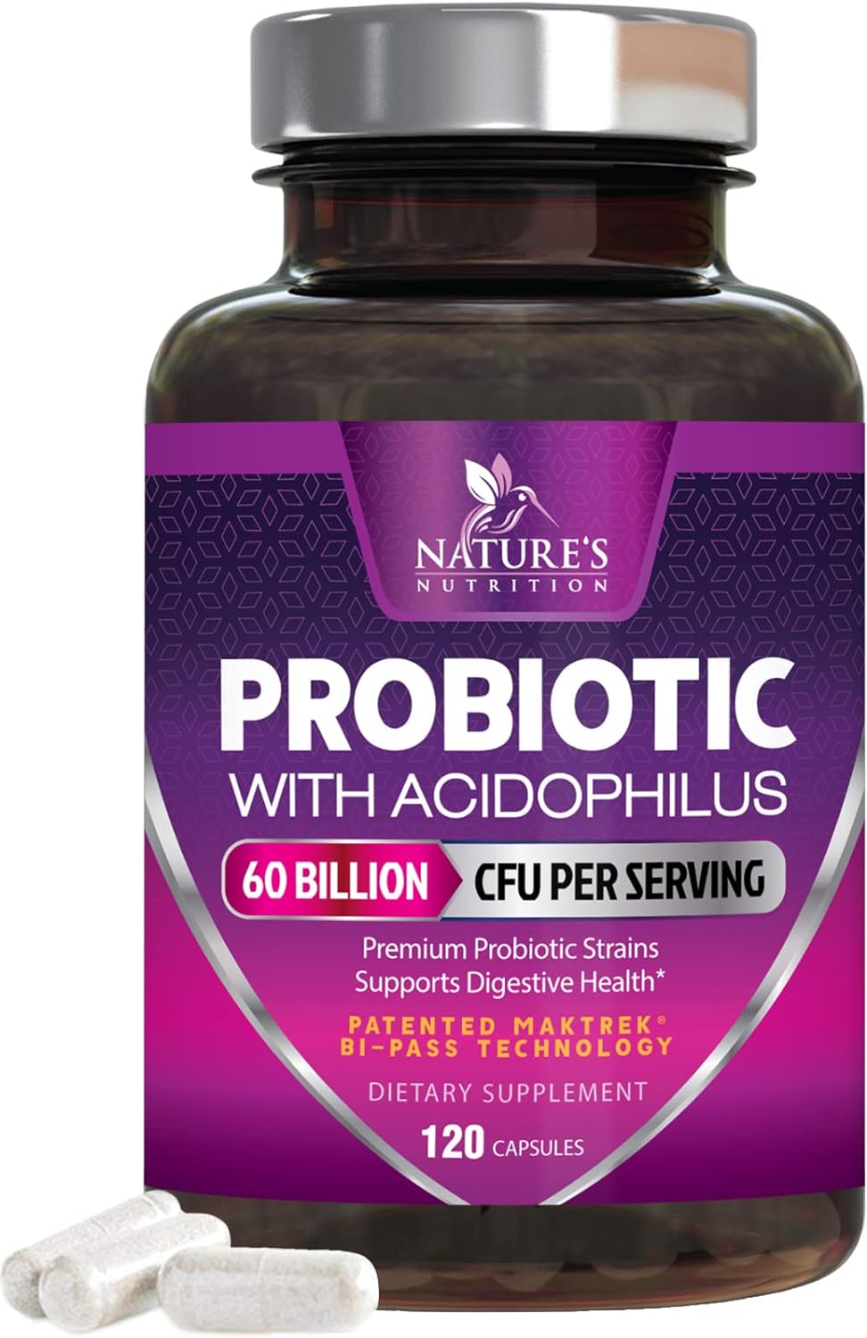 Suplemento Probióticos con prebióticos para apoyo a la salud