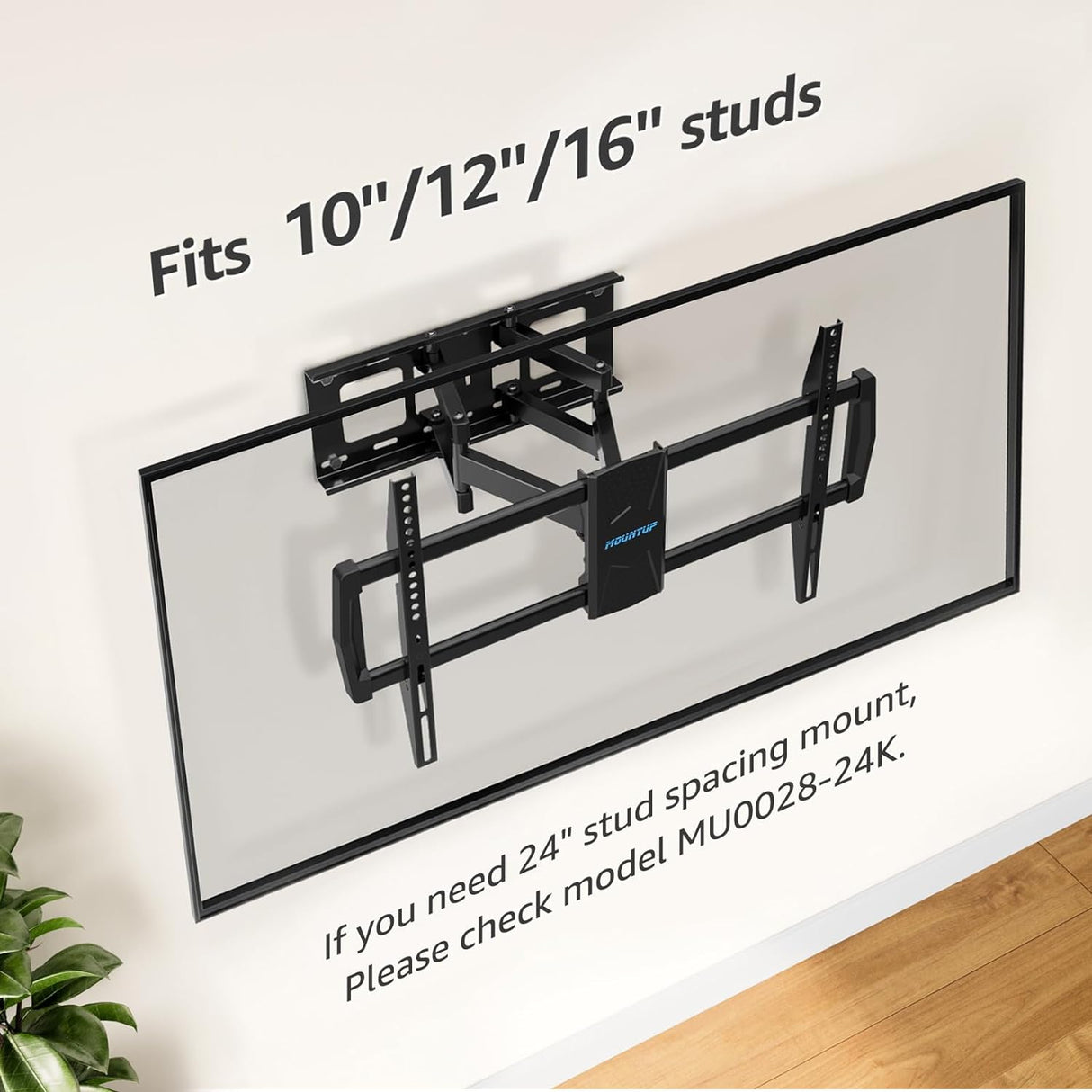 Soporte de TV MOUNTUP para 42-82 con giro y inclinación MU0028