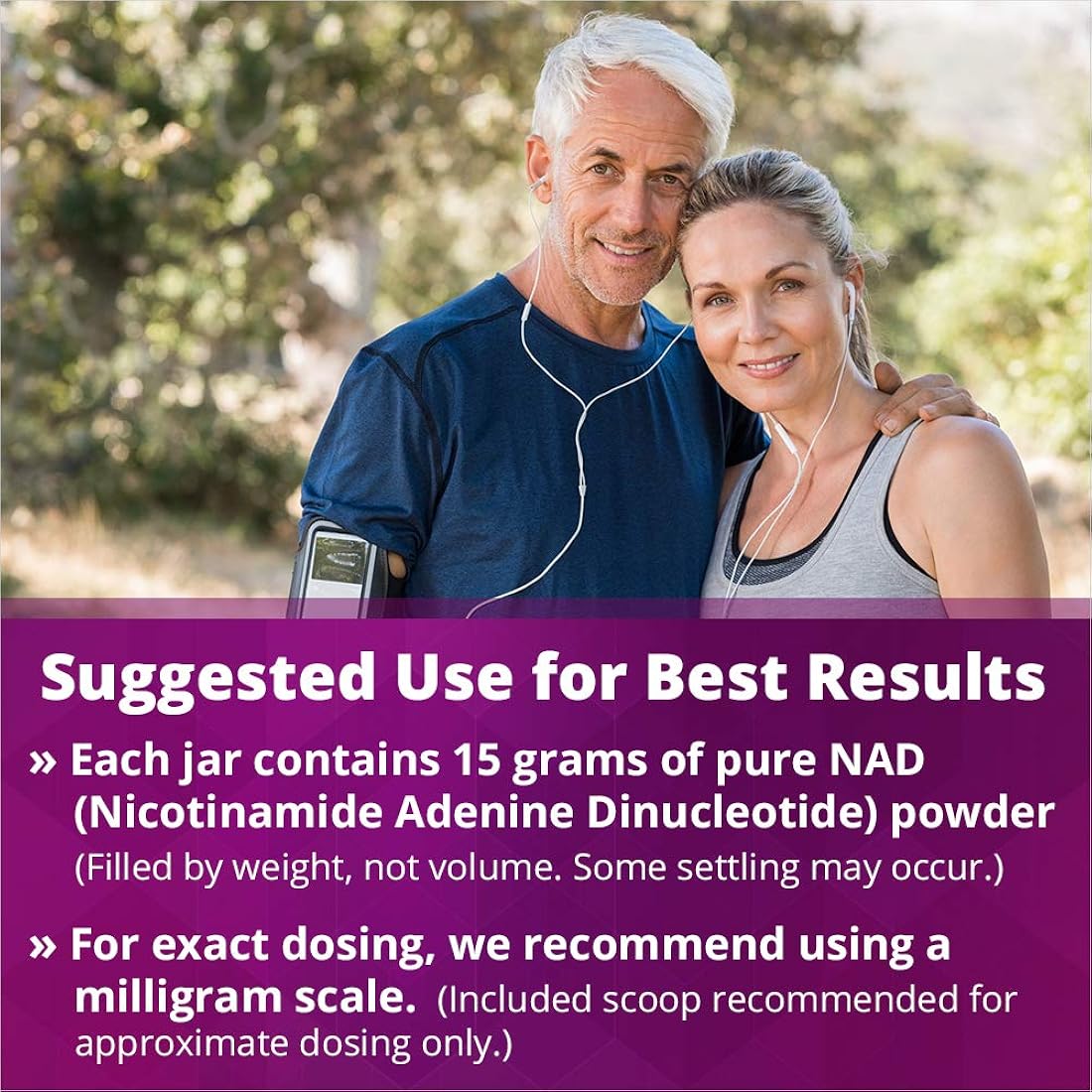Suplemento NAD+ Pro  Polvo biodisponible de nicotinamida