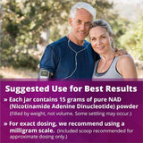 Suplemento NAD+ Pro  Polvo biodisponible de nicotinamida