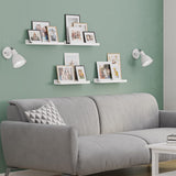 Estanterías Flotantes Wallniture Denver para Decoración Infantil, Set de 4