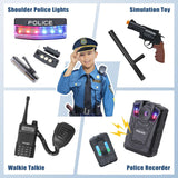 Disfraz de Policía G.C 15PCS para Niños con Accesorios Halloween