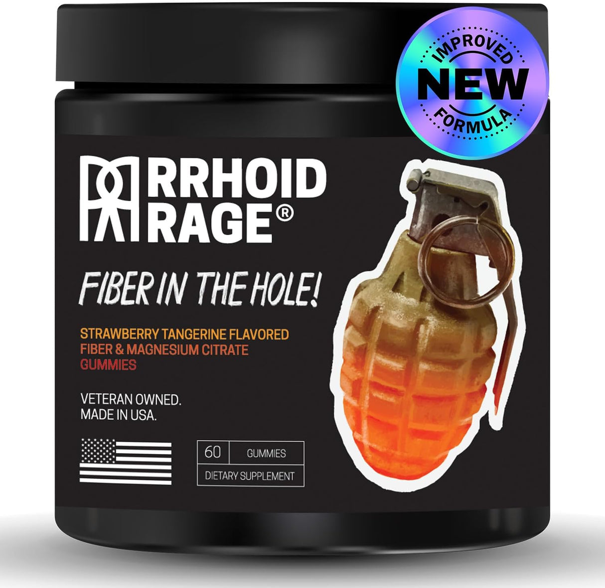 Suplementos de fibra y magnesio apoyan la salud Rrhoid Rage