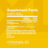 Suplemento OmegaXL Vitamina D3 5000 IU - 30 Softgels