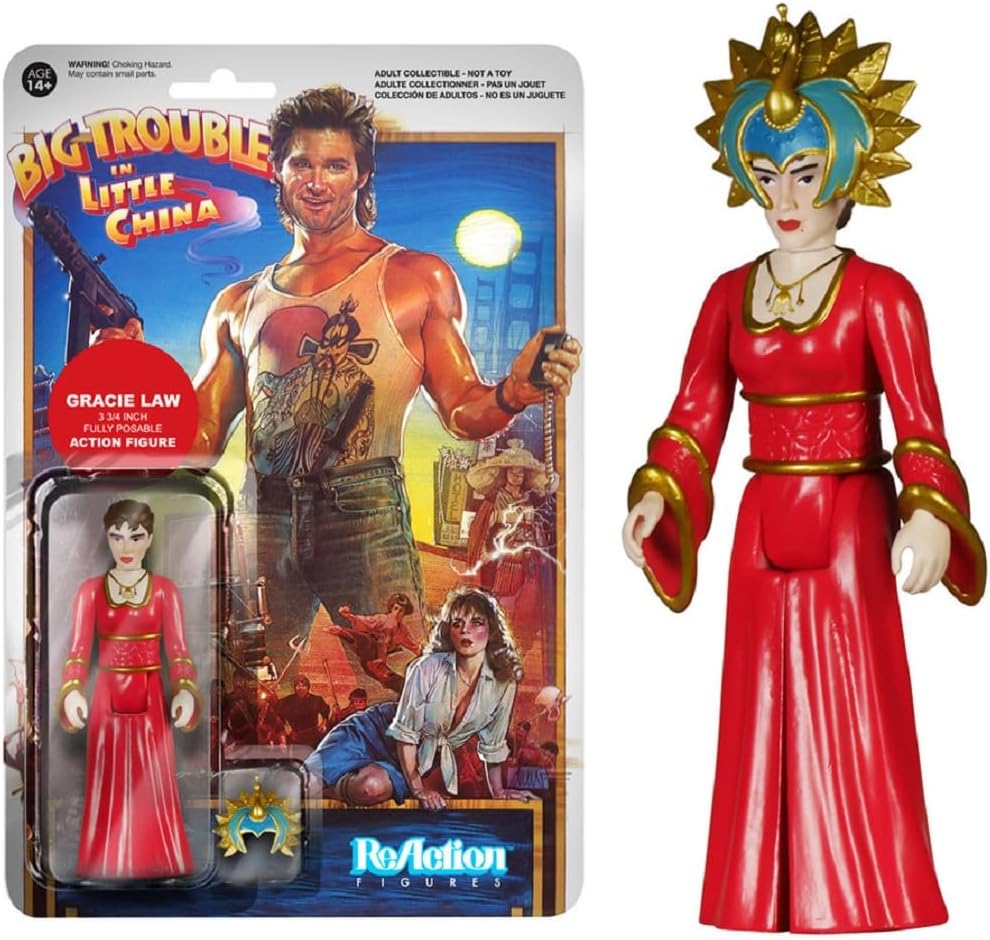 Figura de Acción Gracie Law - Funko Reaction - Big Trouble in Little China