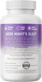 Suplemento Superfood Cápsulas de hongos para dormir 90 und