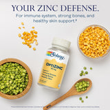 Solaray OptiZinc 30mg suplemento inmunidad, 60 VegCaps