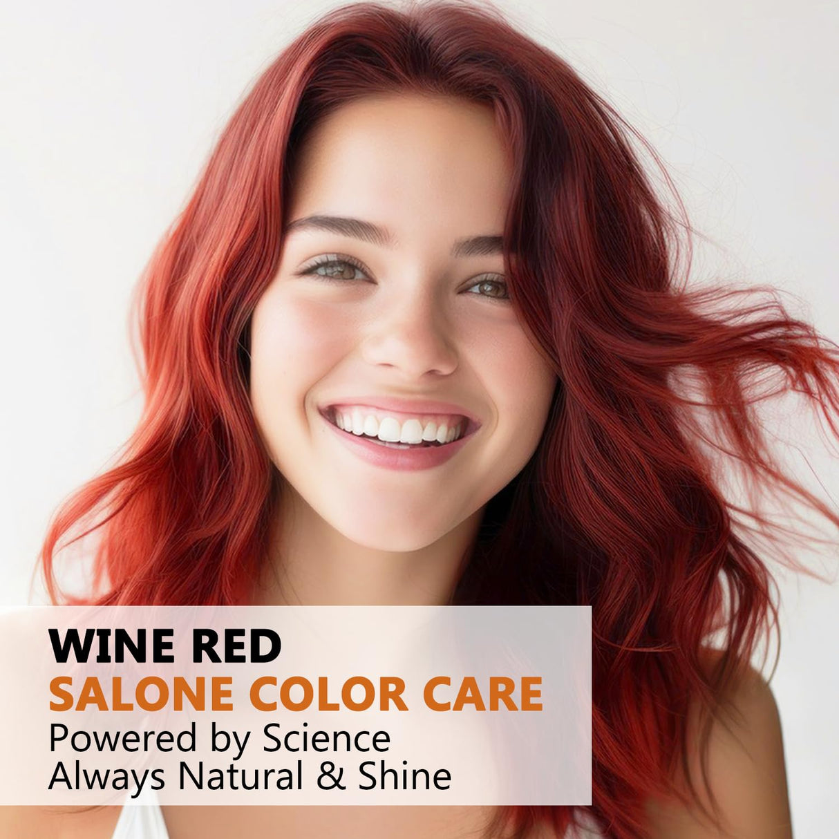 Shampoo instantáneo de tinte para el cabello rojo Yocisku