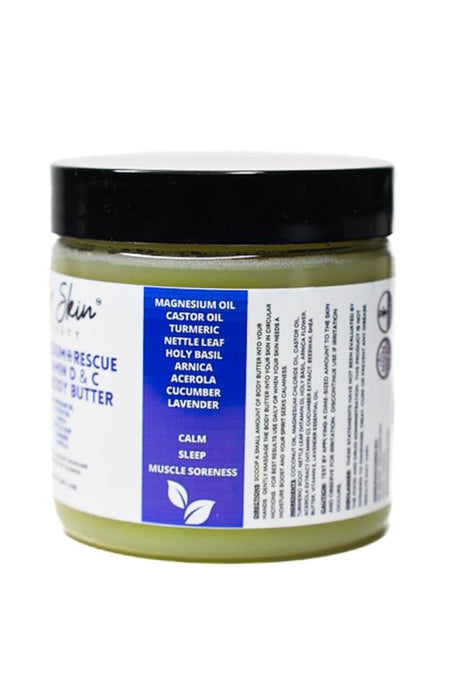Manteca Corporal Calmante con Magnesio y Vitaminas D y C