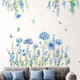 Pegatinas de Flores y Mariposas - Decoración Floral Hogar