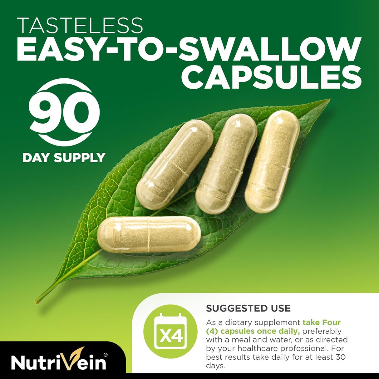 Multivitamínico Nutrivein - Vitaminas Naturales 30 Días